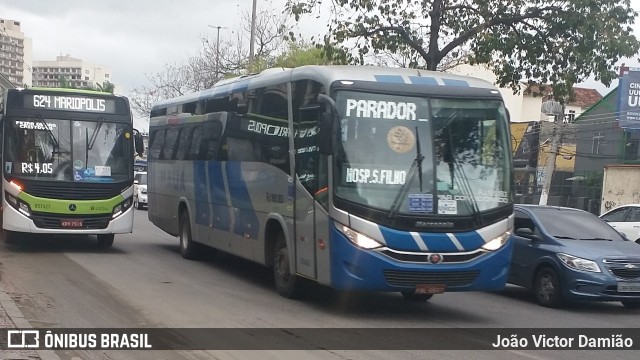 Viação Mauá RJ 185.183 na cidade de Rio de Janeiro, Rio de Janeiro, Brasil, por João Victor Damião. Número da foto: #6976299.