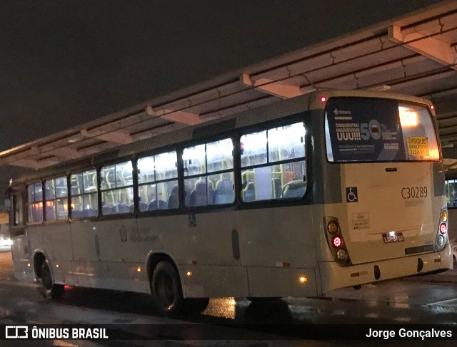 Transportes Futuro C30289 na cidade de Rio de Janeiro, Rio de Janeiro, Brasil, por Jorge Gonçalves. Número da foto: #6976493.