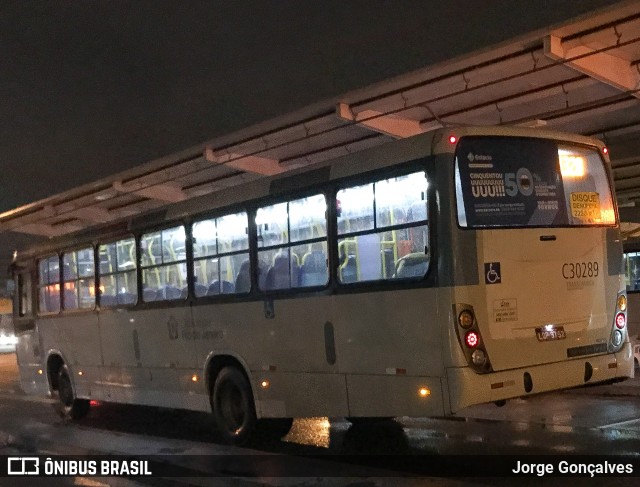 Transportes Futuro C30289 na cidade de Rio de Janeiro, Rio de Janeiro, Brasil, por Jorge Gonçalves. ID da foto: 6976493.