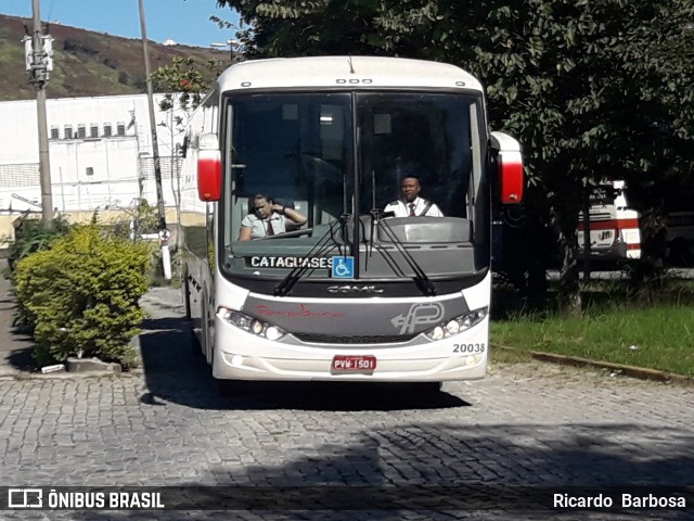 Paraibuna Transportes 20038 na cidade de Juiz de Fora, Minas Gerais, Brasil, por Ricardo  Barbosa. ID da foto: 6977037.