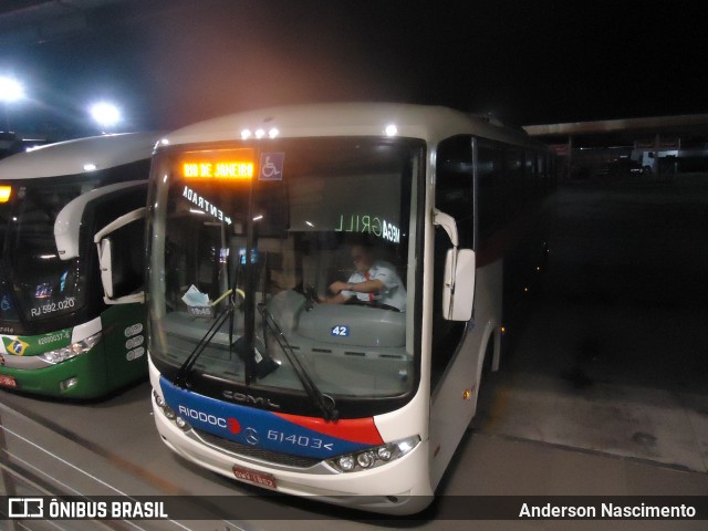 Viação Riodoce 61403 na cidade de Sapucaia, Rio de Janeiro, Brasil, por Anderson Nascimento . ID da foto: 6976452.