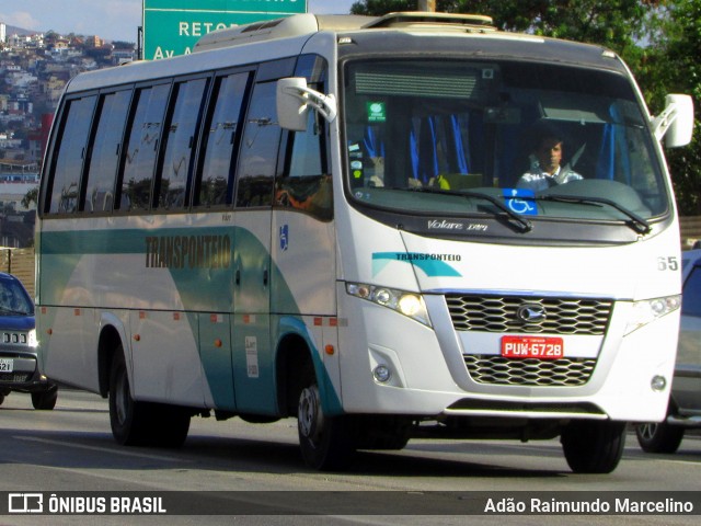Transponteio Transportes e Serviços 765 na cidade de Belo Horizonte, Minas Gerais, Brasil, por Adão Raimundo Marcelino. Número da foto: #6978216.