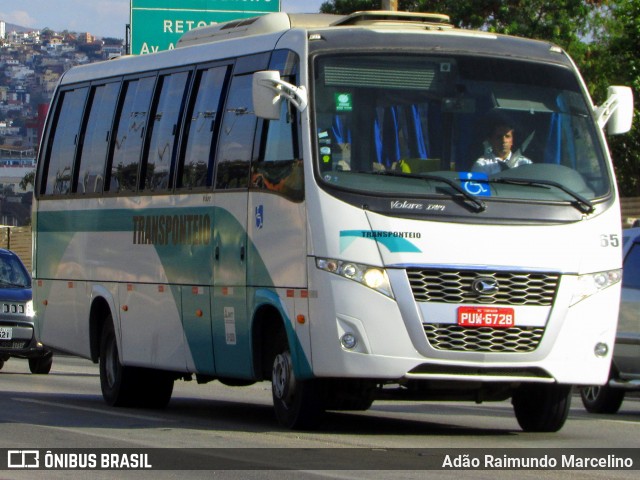 Transponteio Transportes e Serviços 765 na cidade de Belo Horizonte, Minas Gerais, Brasil, por Adão Raimundo Marcelino. ID da foto: 6978216.