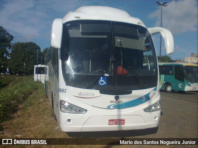 Marte Transportes 0602 na cidade de Salvador, Bahia, Brasil, por Mario dos Santos Nogueira Junior. ID da foto: 6976803.