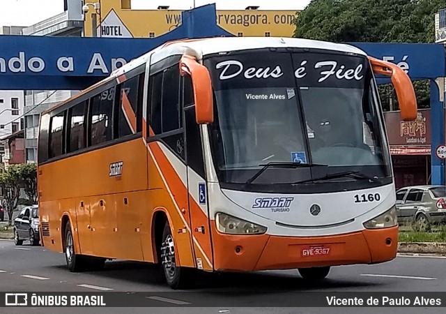 Smart Turismo 1160 na cidade de Aparecida, São Paulo, Brasil, por Vicente de Paulo Alves. ID da foto: 6977482.