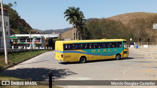 Viação Real Ita 45130 na cidade de Alegre, Espírito Santo, Brasil, por Márcio Douglas Castellar. ID da foto: 6975896.