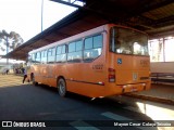 Araucária Transportes Coletivos 17027 na cidade de Araucária, Paraná, Brasil, por Mayron Cesar  Colaço Teixeira. Número da foto: #6976277.