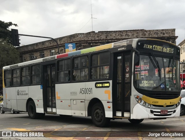 Tijuquinha - Auto Viação Tijuca A50091 na cidade de Rio de Janeiro, Rio de Janeiro, Brasil, por Jorge Gonçalves. ID da foto: 6979682.