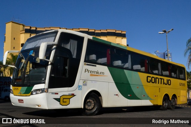 Empresa Gontijo de Transportes 12595 na cidade de Uberaba, Minas Gerais, Brasil, por Rodrigo Matheus. Número da foto: #6980818.
