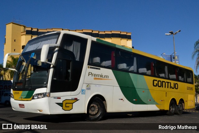 Empresa Gontijo de Transportes 12595 na cidade de Uberaba, Minas Gerais, Brasil, por Rodrigo Matheus. ID da foto: 6980818.