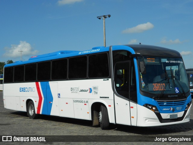 Auto Viação Jabour D86720 na cidade de Rio de Janeiro, Rio de Janeiro, Brasil, por Jorge Gonçalves. Número da foto: #6980112.
