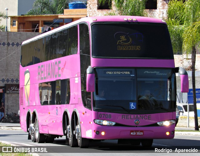 Reliance Transportes 0708 na cidade de Aparecida, São Paulo, Brasil, por Rodrigo  Aparecido. Número da foto: #6980109.