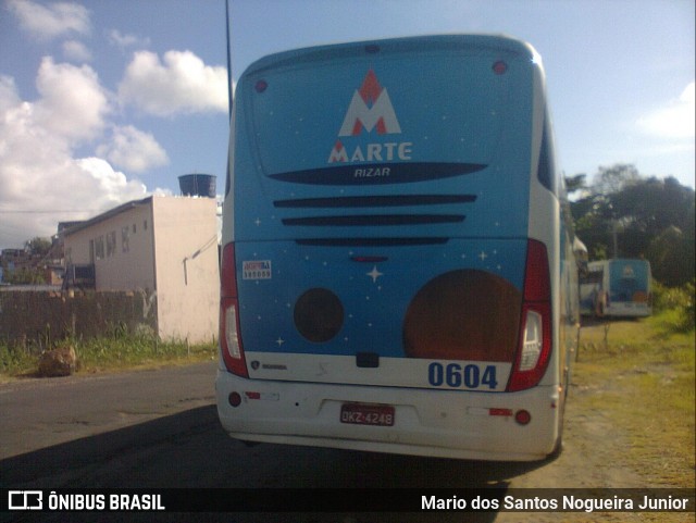 Marte Transportes 0604 na cidade de Salvador, Bahia, Brasil, por Mario dos Santos Nogueira Junior. ID da foto: 6980551.