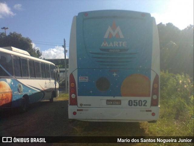 Marte Transportes 0502 na cidade de Salvador, Bahia, Brasil, por Mario dos Santos Nogueira Junior. Número da foto: #6980562.