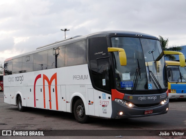 Rápido Marajó 51227 na cidade de São Luís, Maranhão, Brasil, por João Victor. ID da foto: 6979254.