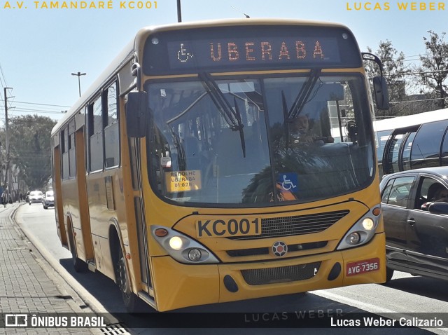 Viação Tamandaré KC001 na cidade de Curitiba, Paraná, Brasil, por Lucas Weber Calizario. Número da foto: #6979540.