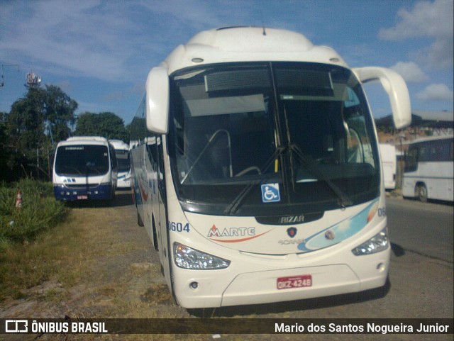 Marte Transportes 0604 na cidade de Salvador, Bahia, Brasil, por Mario dos Santos Nogueira Junior. Número da foto: #6980556.