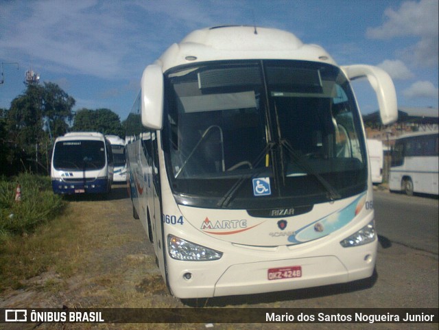 Marte Transportes 0604 na cidade de Salvador, Bahia, Brasil, por Mario dos Santos Nogueira Junior. ID da foto: 6980556.