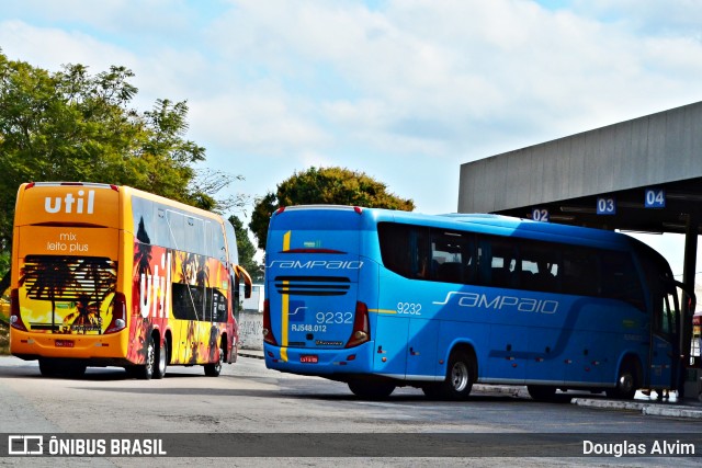 Viação Sampaio 9232 na cidade de Mogi das Cruzes, São Paulo, Brasil, por Douglas Alvim. Número da foto: #6980024.