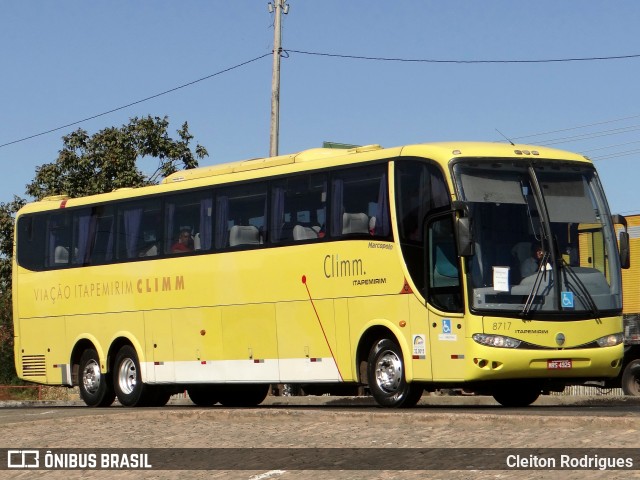 Viação Itapemirim 8717 na cidade de Teresina, Piauí, Brasil, por Cleiton Rodrigues. Número da foto: #6979906.