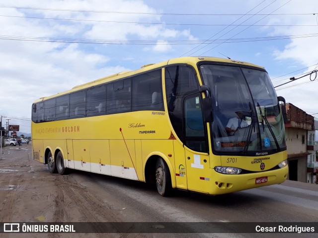 Viação Itapemirim 5701 na cidade de Surubim, Pernambuco, Brasil, por Cesar Rodrigues. Número da foto: #6980906.