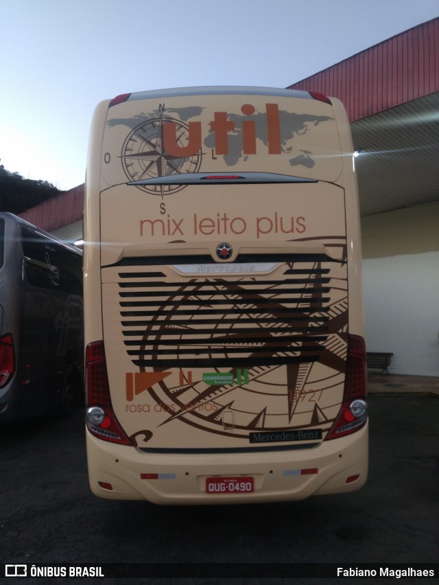 UTIL - União Transporte Interestadual de Luxo 11927 na cidade de Juiz de Fora, Minas Gerais, Brasil, por Fabiano Magalhaes. Número da foto: #6980344.