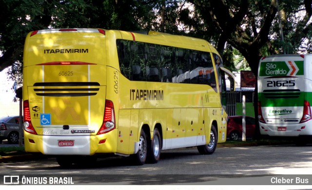 Viação Itapemirim 60625 na cidade de São Paulo, São Paulo, Brasil, por Cleber Bus. ID da foto: 6978816.