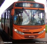 Viação Estrela Eireli 100.035 na cidade de São Luís, Maranhão, Brasil, por Rômulo Martins Serra. Número da foto: #:id.