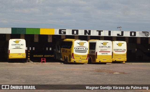 Empresa Gontijo de Transportes 3160 na cidade de Pirapora, Minas Gerais, Brasil, por Wagner Gontijo Várzea da Palma-mg. ID da foto: 6982831.