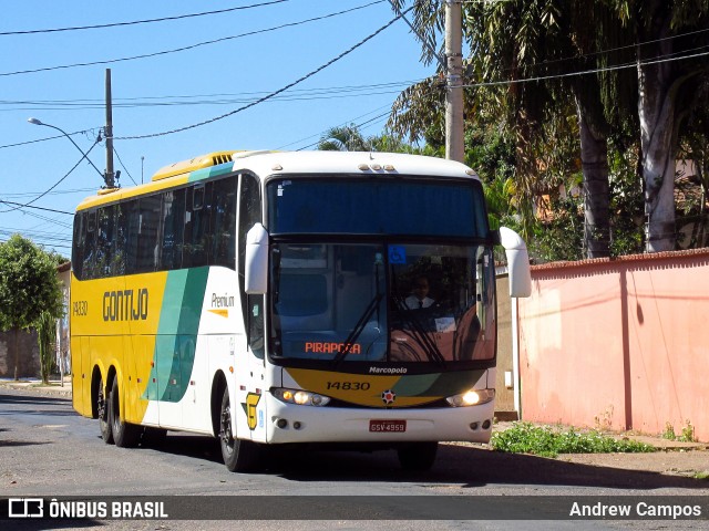 Empresa Gontijo de Transportes 14830 na cidade de Pirapora, Minas Gerais, Brasil, por Andrew Campos. Número da foto: #6984287.