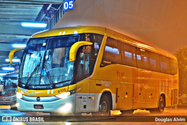 UTIL - União Transporte Interestadual de Luxo 6105 na cidade de Mogi das Cruzes, São Paulo, Brasil, por Douglas Alvim. ID da foto: 6982324.