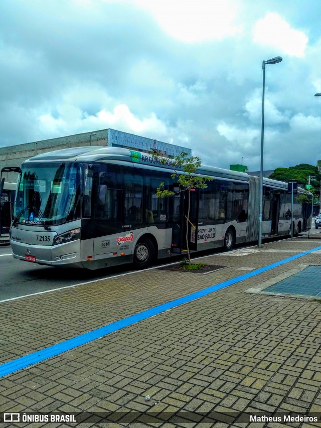 Viação Campo Belo 7 2135 na cidade de São Paulo, São Paulo, Brasil, por Matheus Medeiros. Número da foto: #6982283.