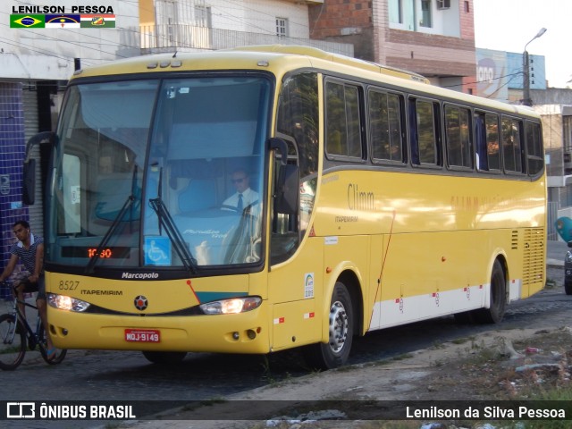 Viação Itapemirim 8527 na cidade de Caruaru, Pernambuco, Brasil, por Lenilson da Silva Pessoa. ID da foto: 6986342.