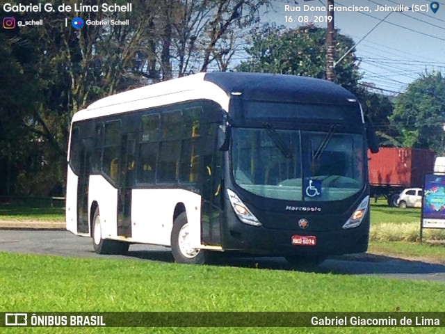 Transtusa - Transporte e Turismo Santo Antônio 1301 na cidade de Joinville, Santa Catarina, Brasil, por Gabriel Giacomin de Lima. ID da foto: 6986297.