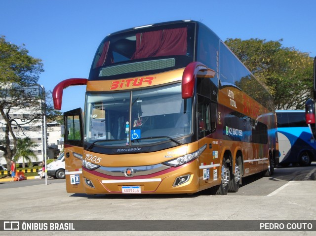 Bitur Transporte Coletivo e Turismo 9005 na cidade de Aparecida, São Paulo, Brasil, por PEDRO COUTO. ID da foto: 6986680.