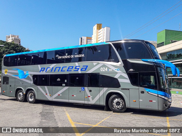 Viação Princesa dos Inhamuns 900 na cidade de Fortaleza, Ceará, Brasil, por Raylane Marinho - Spotter SBFZ. ID da foto: 6984582.