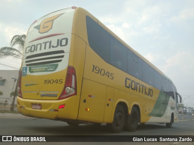 Empresa Gontijo de Transportes 19045 na cidade de Ji-Paraná, Rondônia, Brasil, por Gian Lucas  Santana Zardo. ID da foto: 6984536.