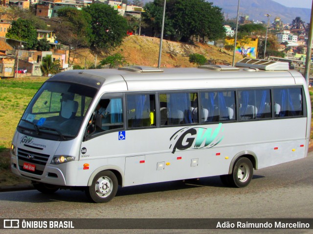 GW Transportes e Turismo 340 na cidade de Belo Horizonte, Minas Gerais, Brasil, por Adão Raimundo Marcelino. ID da foto: 6986098.