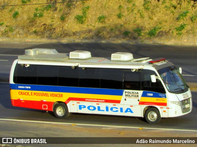 Polícia Militar de Minas Gerais 22849 na cidade de Belo Horizonte, Minas Gerais, Brasil, por Adão Raimundo Marcelino. ID da foto: 6986165.