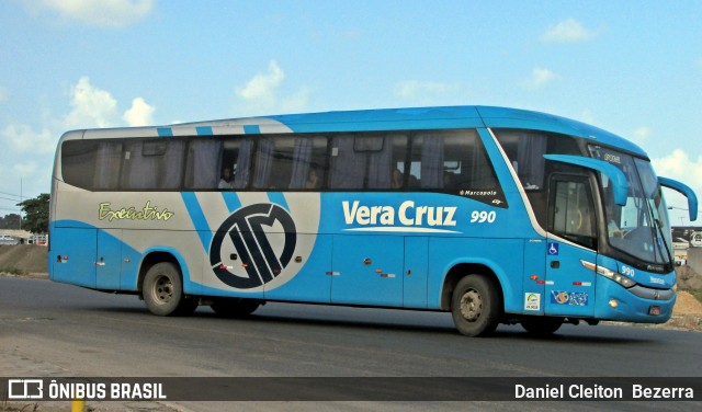 Expresso Vera Cruz 990 na cidade de Jaboatão dos Guararapes, Pernambuco, Brasil, por Daniel Cleiton  Bezerra. ID da foto: 6985609.