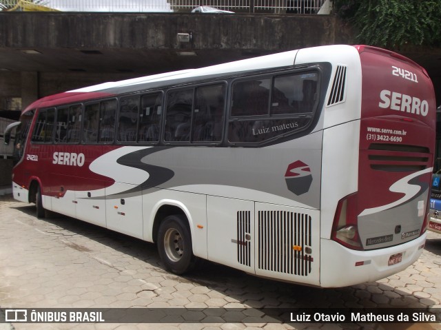 Viação Serro 24211 na cidade de Belo Horizonte, Minas Gerais, Brasil, por Luiz Otavio Matheus da Silva. Número da foto: #6985920.
