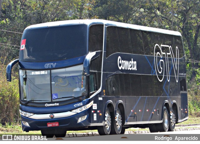 Viação Cometa 17302 na cidade de Juiz de Fora, Minas Gerais, Brasil, por Rodrigo  Aparecido. Número da foto: #6985826.