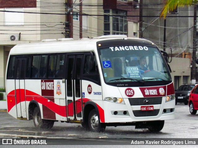 Transporte Alternativo de São Vicente 025 na cidade de São Vicente, São Paulo, Brasil, por Adam Xavier Rodrigues Lima. Número da foto: #6936346.