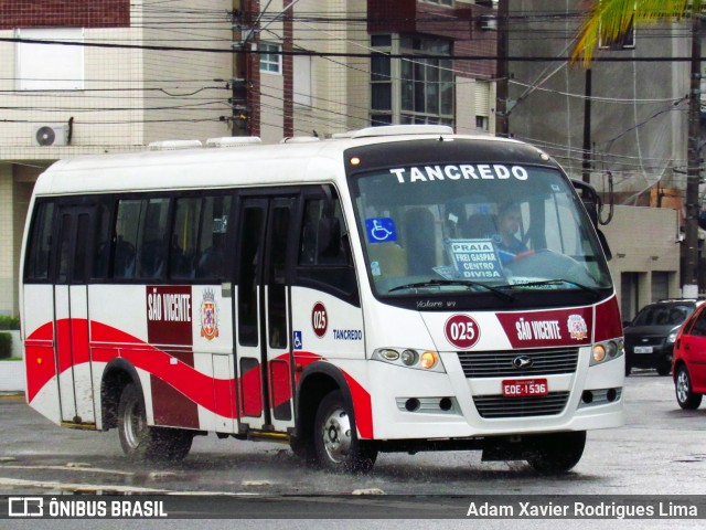 Transporte Alternativo de São Vicente 025 na cidade de São Vicente, São Paulo, Brasil, por Adam Xavier Rodrigues Lima. ID da foto: 6936346.