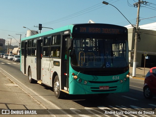 TUSMIL - Transporte Urbano São Miguel 634 na cidade de Juiz de Fora, Minas Gerais, Brasil, por André Luiz Gomes de Souza. Número da foto: #6937712.