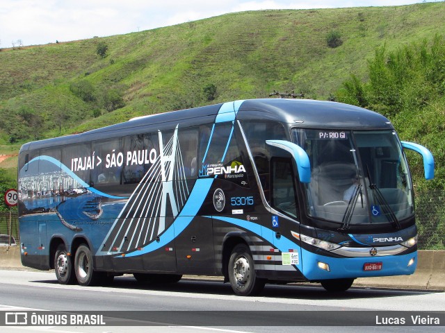 Empresa de Ônibus Nossa Senhora da Penha 53015 na cidade de Aparecida, São Paulo, Brasil, por Lucas Vieira. ID da foto: 6937155.