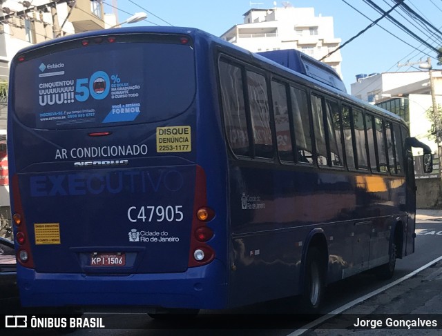 Viação Redentor C47905 na cidade de Rio de Janeiro, Rio de Janeiro, Brasil, por Jorge Gonçalves. Número da foto: #6937176.