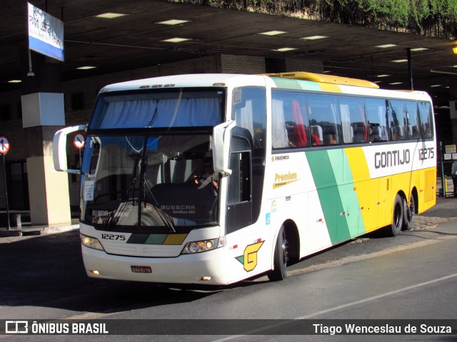 Empresa Gontijo de Transportes 12275 na cidade de Belo Horizonte, Minas Gerais, Brasil, por Tiago Wenceslau de Souza. ID da foto: 6937842.