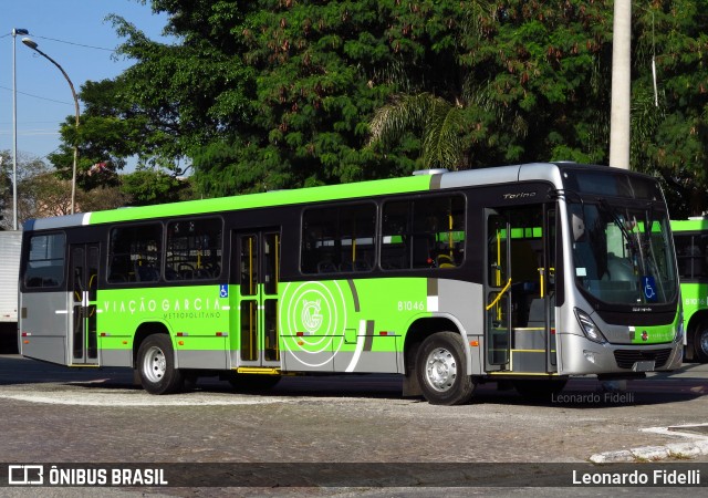 Viação Garcia 81046 na cidade de São Paulo, São Paulo, Brasil, por Leonardo Fidelli. Número da foto: #6937897.