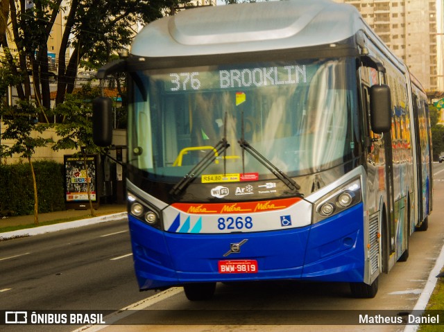 Metra - Sistema Metropolitano de Transporte 8268 na cidade de São Paulo, São Paulo, Brasil, por Matheus  Daniel. Número da foto: #6936623.